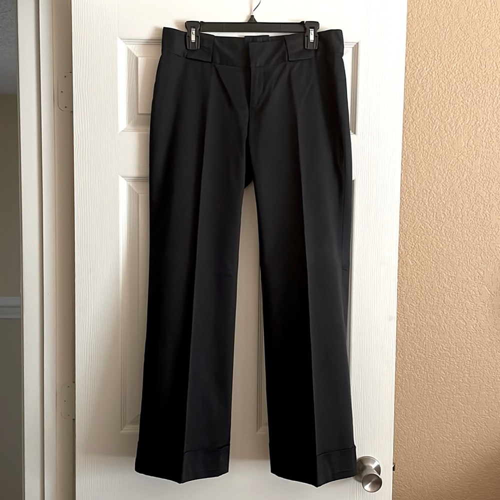 Banana Republic wide leg black pants